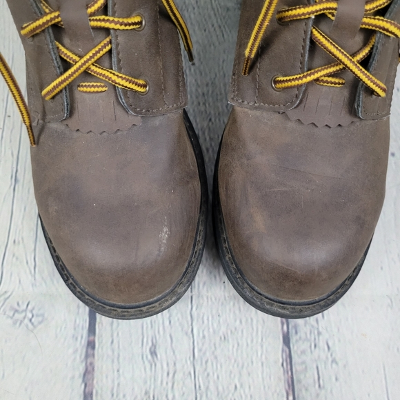 GEORGIA BOOT | kids 7" synthetic lace-up boots - Picture 3 of 10